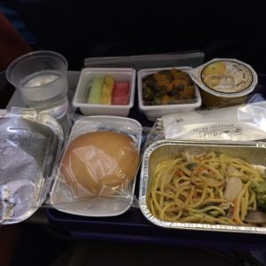 中華東方航空の機内食
